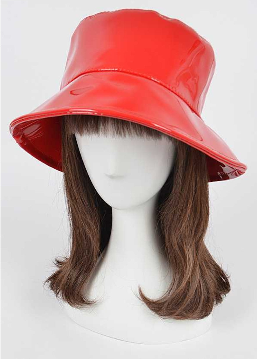 Patent Bucket Hat